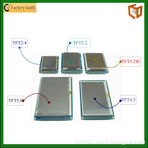 2.2" Color TFT Screen